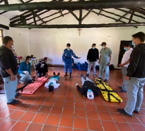 Personas en el Salón de conferencias